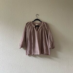 Universal Thread Plaid Blouse